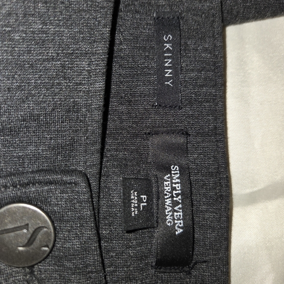 Simply Vera Vera Wang Gray Trousers - Picture 5 of 10